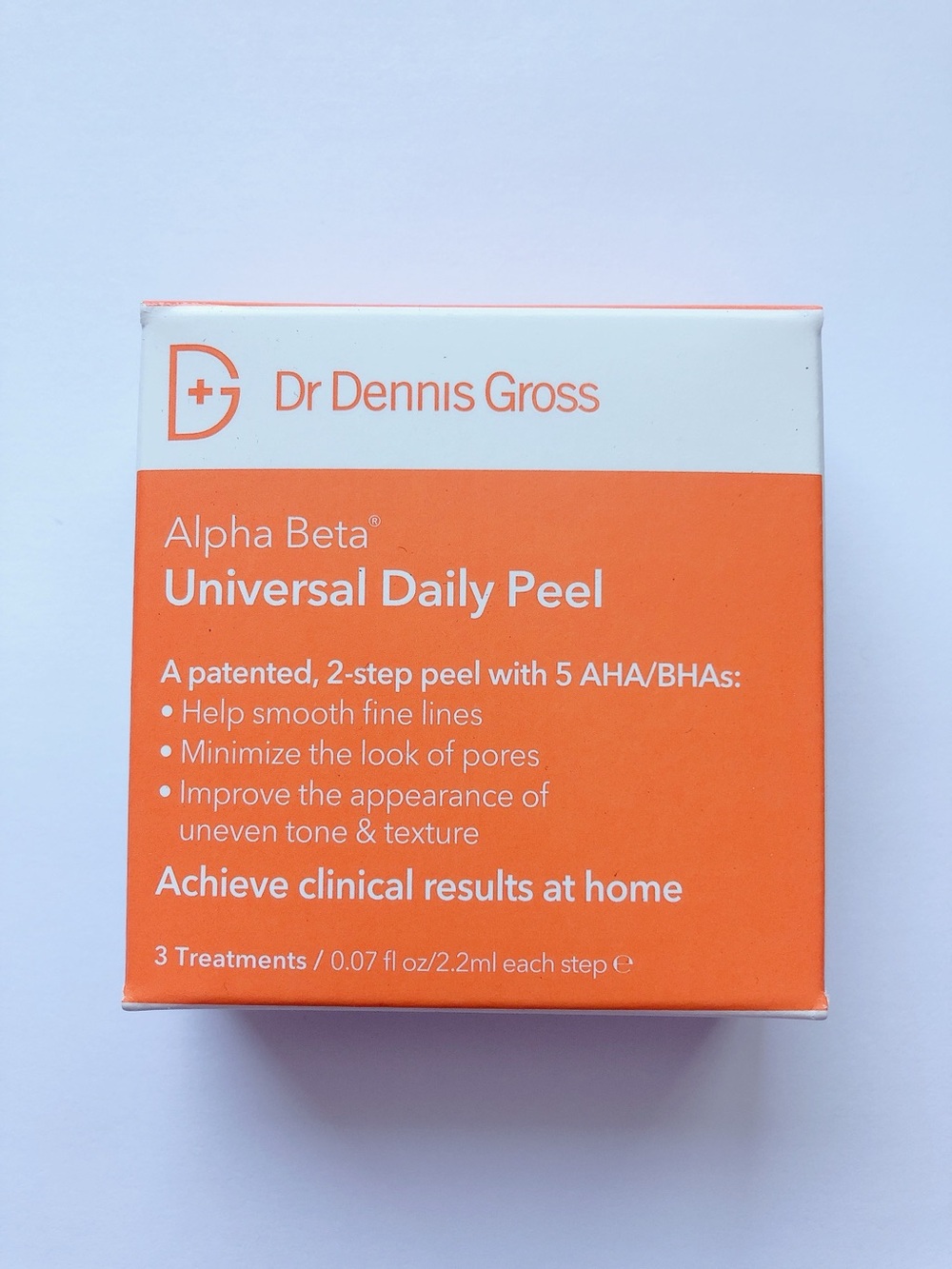 5/$20 Dr Dennis Gross Alpha Beta Universal Daily Peel